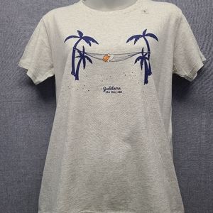 Gudetama The Lazy Egg Guderrelaxation T-Shirt (Small) NWT